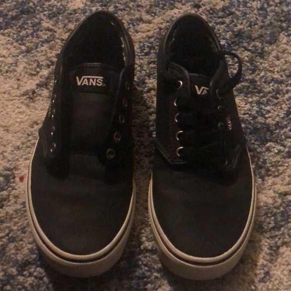 Dark brown, white sole Vans. Size 7.5 men’s. Clean and slightly worn - Picture 4 of 4